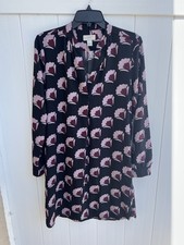 Loft Dress Womens Small Shift 3/4 Sleeve With Pockets