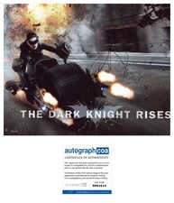 Anne Hathway Signed Catwoman - Batman The Dark Knight Rises Autograph 10x8” ACOA