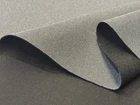 Meter goods Upholstery Fleece Fabric Fleece Liner BLACK 165 cm Wide Laminated!