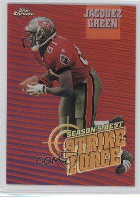 1999 Topps Chrome Season's Best Strike Force Refractor Jacquez Green #SB23 6m1