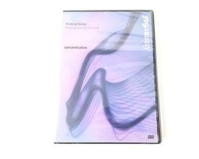 Yoga Away DVD - Finding Focus Feeling Clarity of Mind & Concentration, Sealed