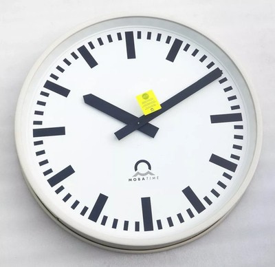 NOS 67CM LARGE MOBATIME PROFILINE RAILWAY STATION SWISS ELECTRIC UHR SLAVE CLOCK