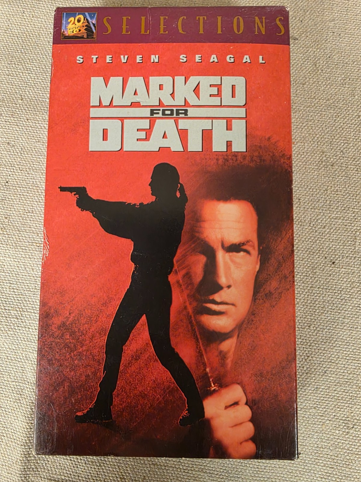 Marked for Death VHS 1991 Steven Seagal Action Movie