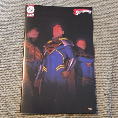 DC Comics Superman #36 Wraparound Variant Cover Taurin Clarke Single Issue
