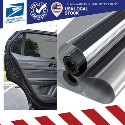 One Way Mirror Window Film Heat UV Reflective Privacy Tint Foil for Home Office