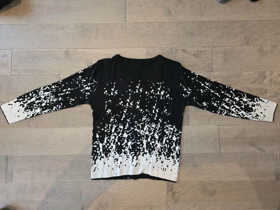 Cárdigan Vivienne Westwood patrón nieve mediano Foto 2 de 4