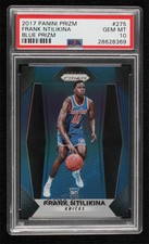 2017-18 Panini Prizm Blue Prizm 118/199 Frank Ntilikina #275 PSA 10 GEM MT 5w7