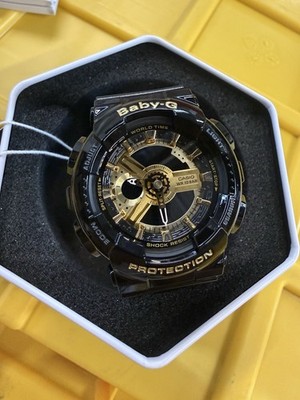 Casio Baby-G Black Resin Band Watch BA-110-1