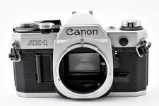 All Works N MINT- Canon AE-1 Silver Body Only 35mm SLR Film Camera From JAPAN