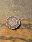 1862 Indian Penny Fine With Liberty