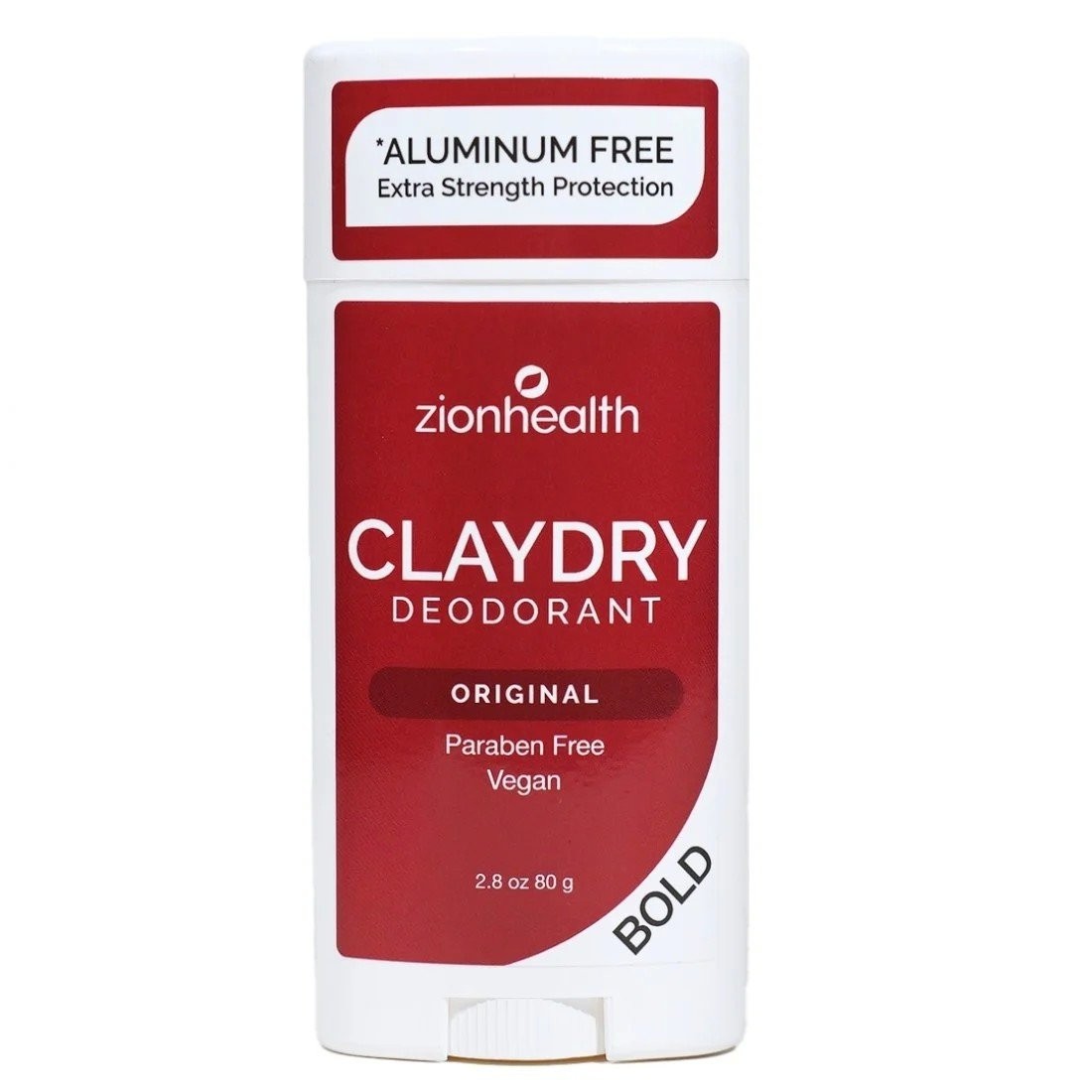 Сухой дезодорант Zion Health Clay в твердом виде Original Bold 25 унции 2790₽