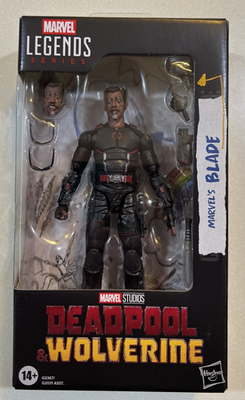 NEW 2026 Marvel Legends Deadpool & Wolverine BLADE Wesley Snipes