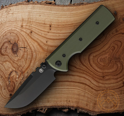 Chaves Knives NTAK Redencion Folding Knife 3.5'' Elmax Steel Blade G10 Handle