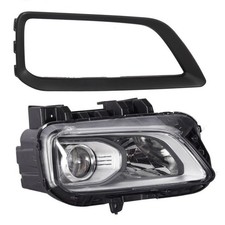 Halogen Headlight W/Bezel Compatible with Hyundai Kona 2018 2019 2020 2021
