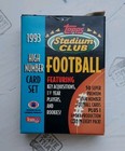 93 Topps Stadium Club Football Factory Set High Number #501-500 Member Exclusive — photo 1