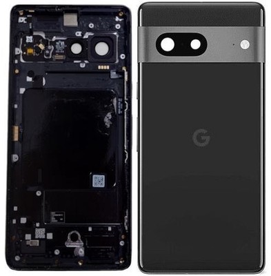 Original Google Pixel 7 Gehäuse Akkudeckel Backcover Obsidian Wie Neu
