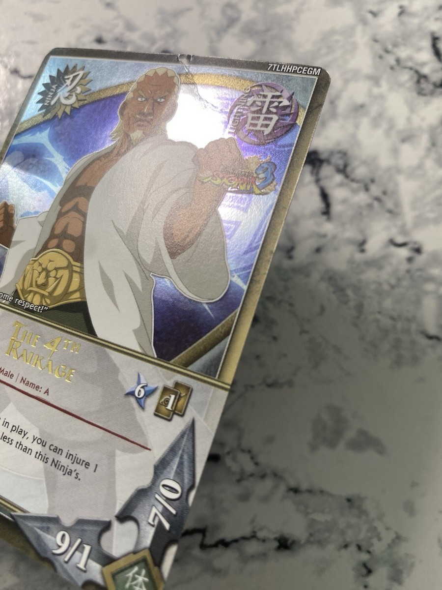 Naruto CCG - The Fourth Raikage A #N-1645 - Ultimate Ninja Storm 3