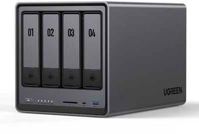 Ugreen - DXP4800 PLUS - UGREEN NASync DXP4800 Plus 4-Bay Desktop NAS, Intel