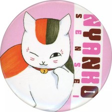 Badge/Pin [Single Item] Nyanko Sensei (Logo) Can Badge "Natsume's Book of