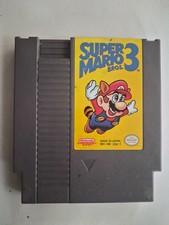 Super Mario Bros 3 Nintendo NES Authentic OEM Gray Cartridge Variant Game Tested