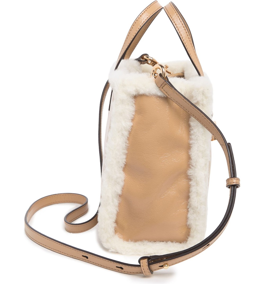 トートバッグ MARC JACOBS Mini Grind Faux Fur Trim Top Handle Bag s-l400.jpg