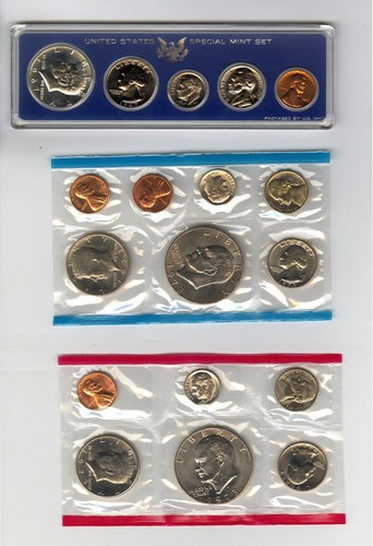 Large Collection of 1967 – 1973 U.S. Mint Uncirculated Coin Sets FREE SHIP - 第 2/9 張圖片