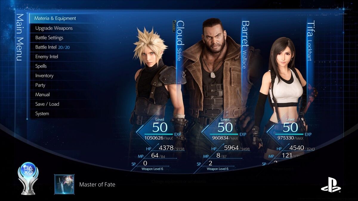 Final Fantasy VII Remake: Complete Trophy Guide