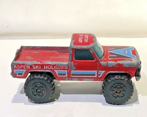 Matchbox 1981 Ford F-150 Mini Pickup Truck Aspen Ski Holidays - Picture 4 of 5