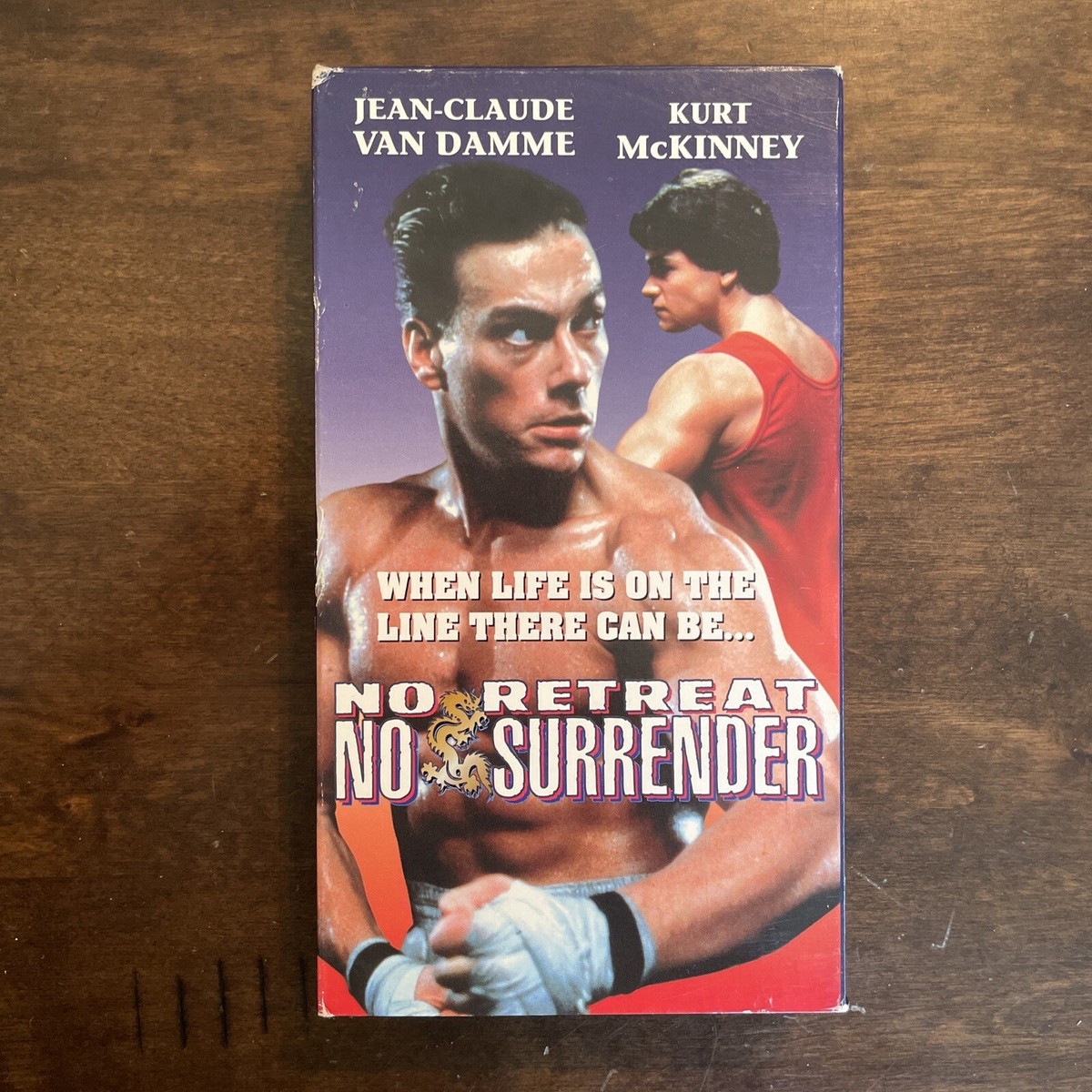 No Retreat No Surrender VHS 1994 Jean-Claude Van Damme Kurt