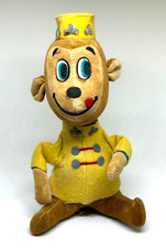 Vintage Dakin Dream Pets Monkey Stuffed Animal Yellow Uniform Circus 7"