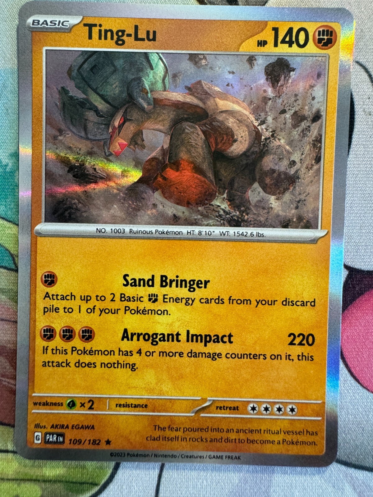 Ting-Lu Holo English Pokemon TCG BKK290