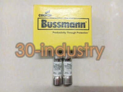 10 Fusibles Bussmann SC-5 - 5 Ampères - Classe G Time Delay - 600V AC - Neufs