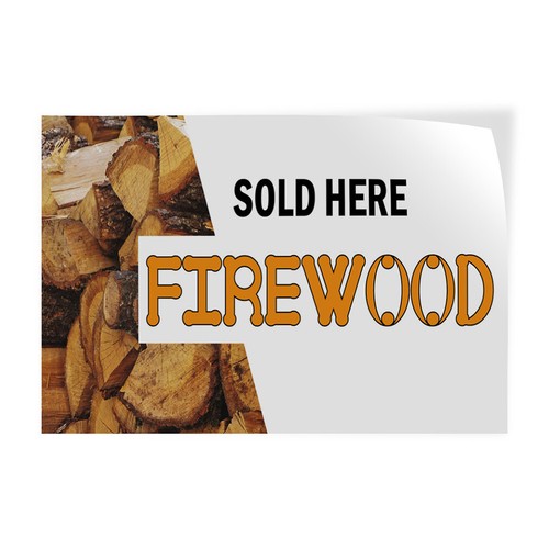 Decal Stickers Sold Here Firewood Advertising Printing A Vinyl Store ...