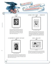 2024 U.S. Commemorative Singles SIMPLIFIED Supplement (White Ace Alternative)