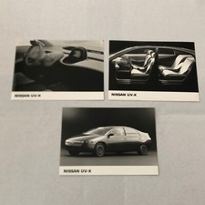Nissan UV-X Concept Car Prototype Factory Press Photo Photograph Print Lot 3x