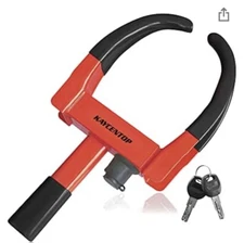 Wheel Clamp Lock Universal Security Tire Lock anti Theft Lock Fit Most Vehicles