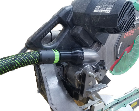 To Festool D27 Dust Extractor Hose Adapter