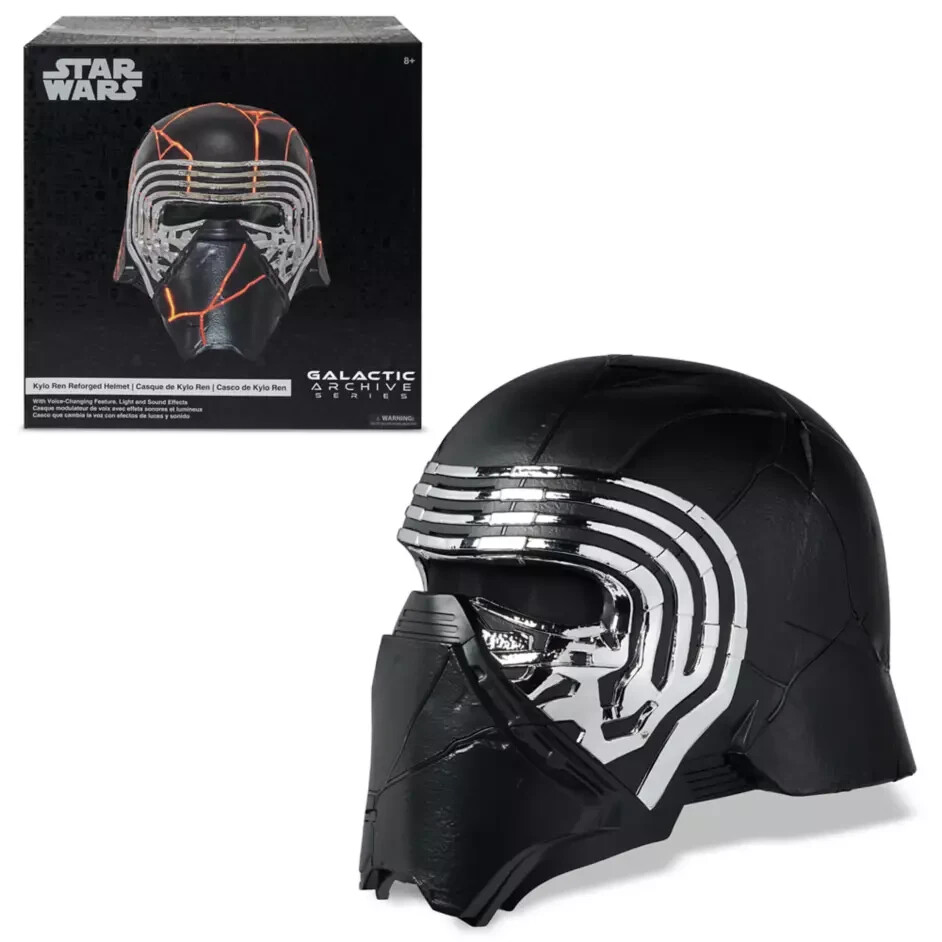 Star Wars Kylo Ren Reforged Replica Helmet Galactic Archive Disney
