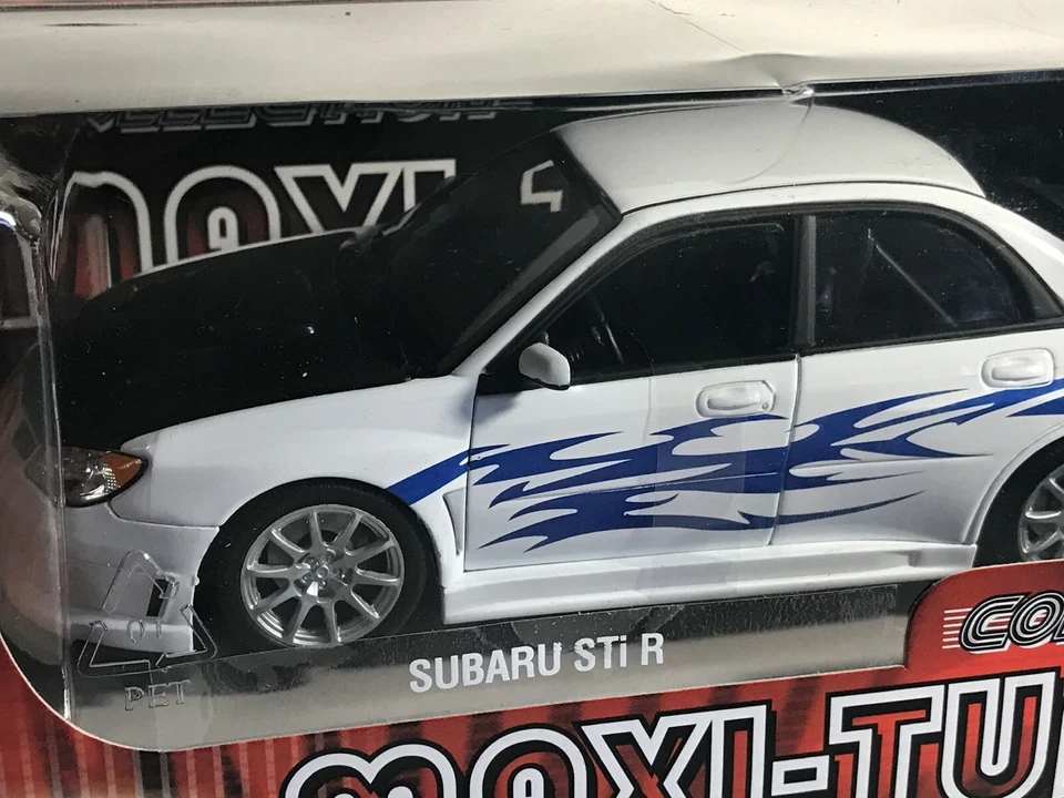 Welly Diecast Scale 1:24 Subaru WRX Sti R Maxi-Tuner Collection  - Image 2 of 4
