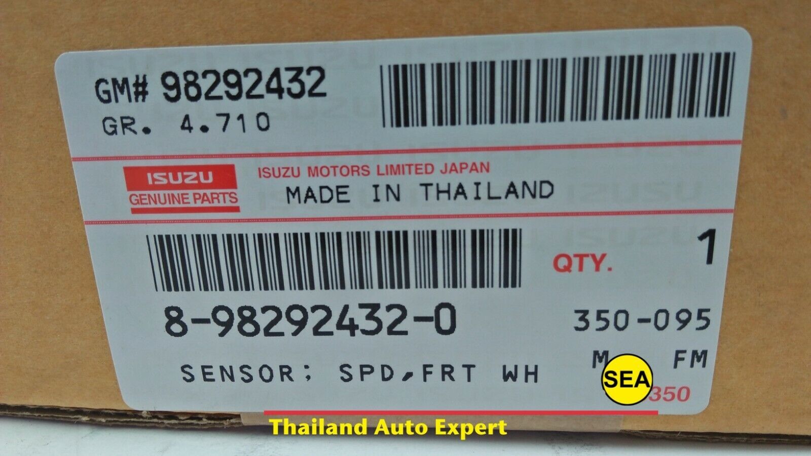8982924320 Isuzu Sensors Product code 8982924320 Genuine Parts for sale