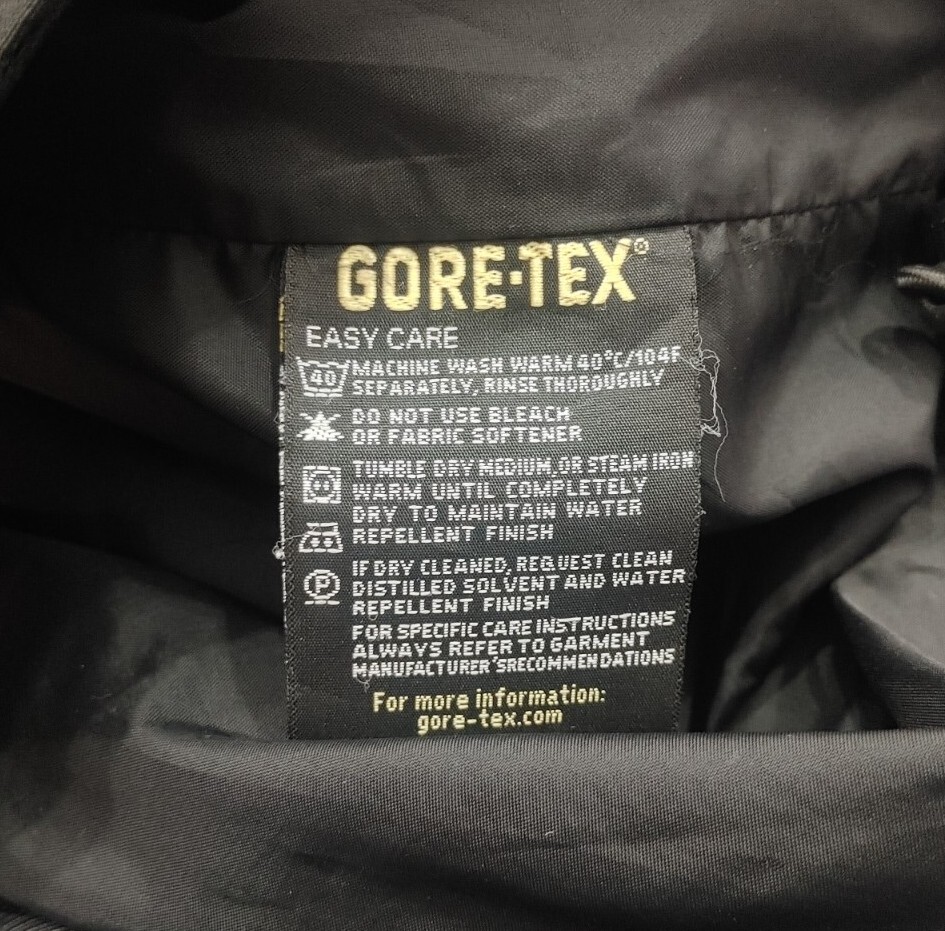 Men's Bass Pro Shops 100MPH GoreTex Rain Jacket Removable Hood Blue