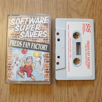 Sinclair ZX Spectrum Freds Fan Factory Computerspiel getestet & funktionsfähig