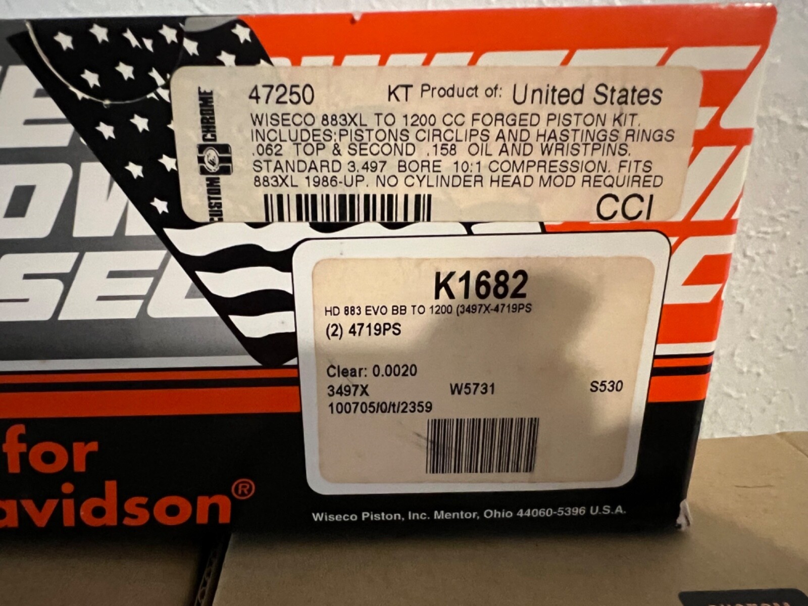 Harley Davidson 883 to 1200 sportster conversion kit eBay