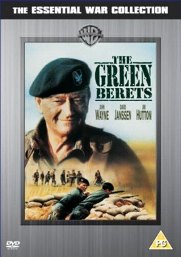 The Green Berets DVD (2005) John Wayne cert PG Expertly Refurbished Product - Zdjęcie 1 z 2