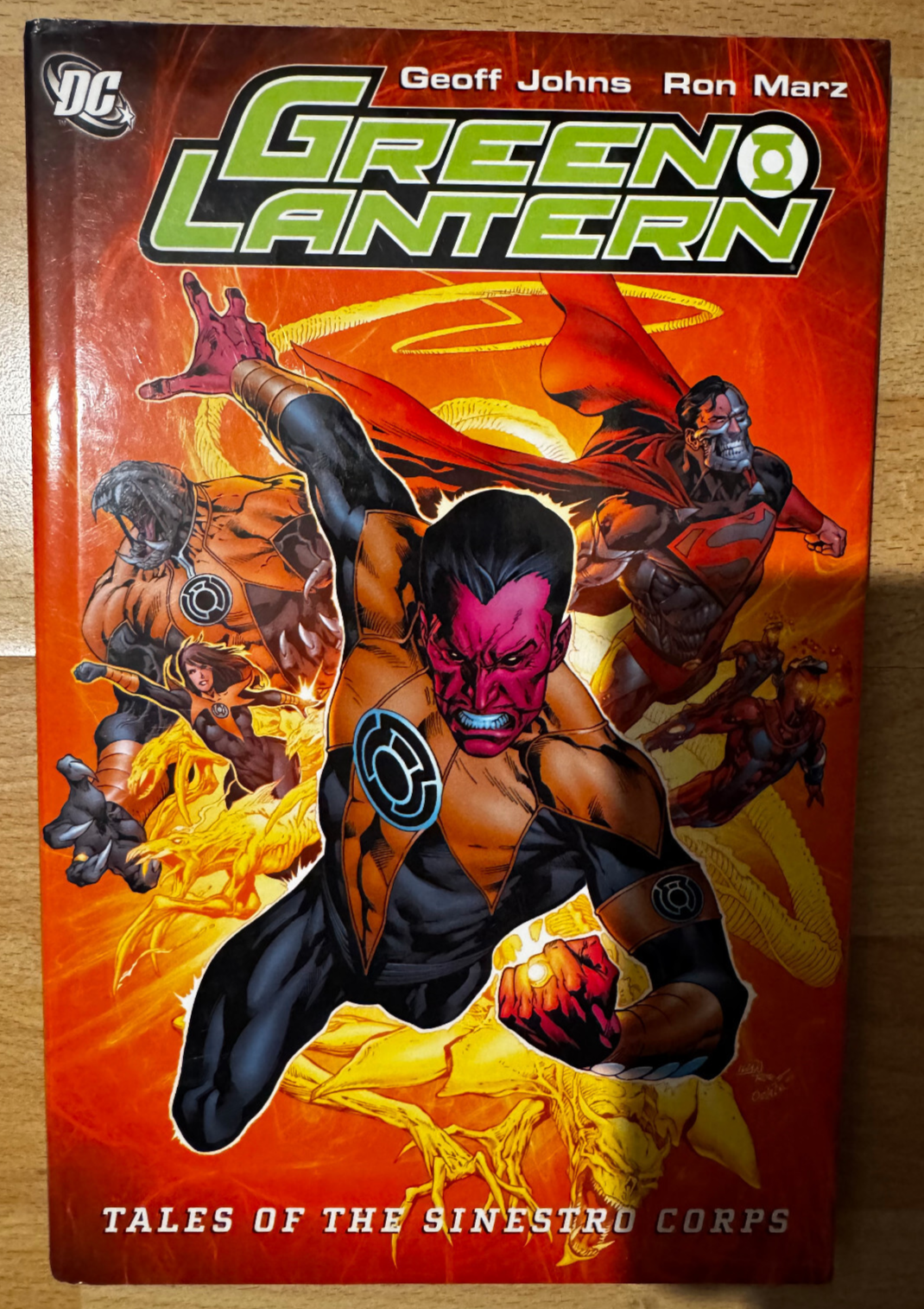 Green Lantern Tales of Sinestro Corps Hardback Hardcover DC Comics Johns Marz