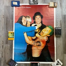 Vtg 90s Red Hot Chili Peppers Subway Promo Poster 40x56 Californication Era 1999