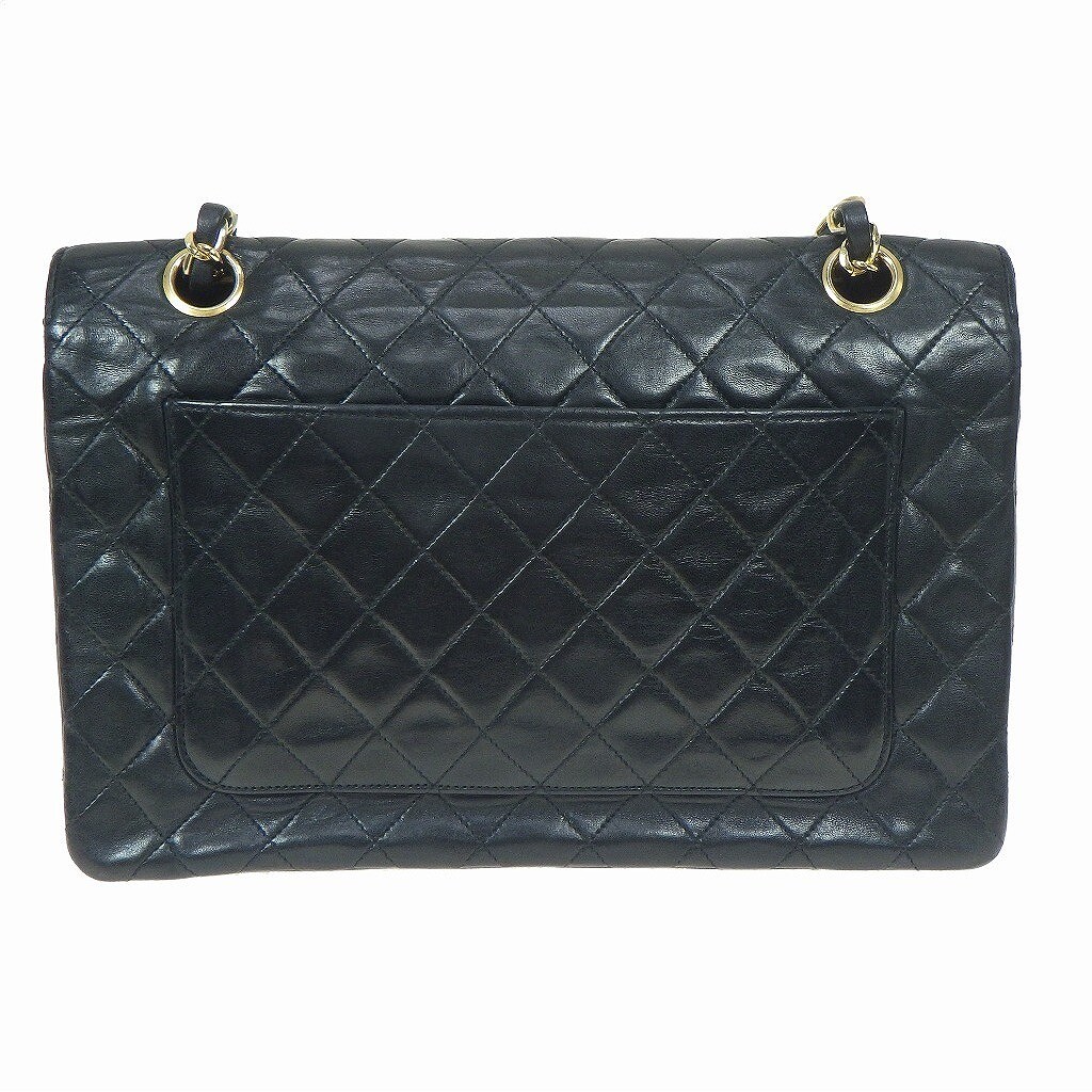 Chanel Old Matelasse Chain Shoulder Bag Coco Mark Single