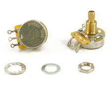 1 CTS 550k 10% tol. USA audio taper SHORT shaft POT fits Gibson Les Paul BEST!