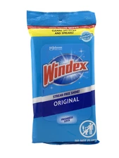Windex Glass and Surface Pre-Moistened Non-Flushable Wipes Original 38 Count