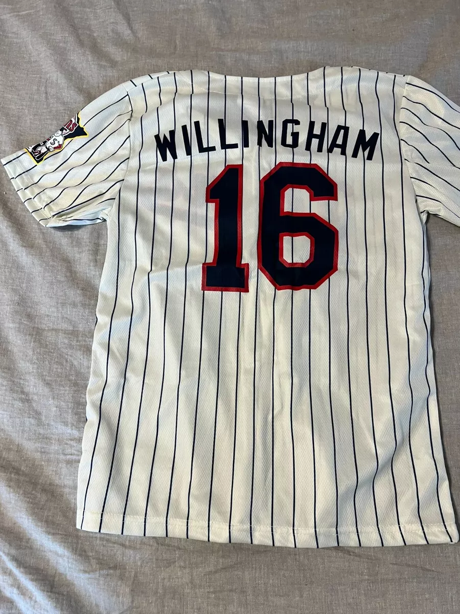 Retro Minnesota Twins Josh Willingham 16 SGA kids youth jersey size Large